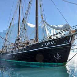 Erkunden Sie mit einem Motor-/Segelschiff das derzeit größte Fjordsystem der Welt, den Scoresby Sund in Ostgrönland.