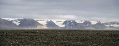 Geheimnisvolle Lichtstimmung in Spitzbergen.