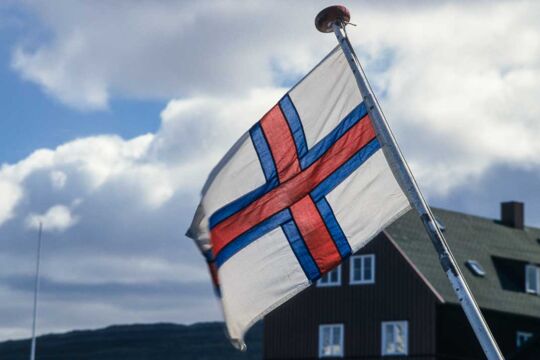 Färöer Inseln Nationalflagge